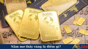 Nằm mơ thấy vàng là điềm gì